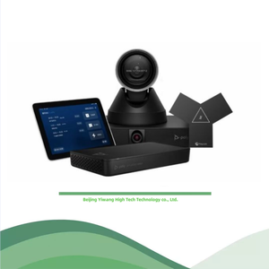 Hệ thống hội nghị truyền hình đa phương tiện Poly Studio G62 toàn nhóm, <span class=keywords><strong>Camera</strong></span> <span class=keywords><strong>PTZ</strong></span> thông minh Poly Studio E60, Bộ điều khiển cảm ứng Poly TC10 - Product Image 1