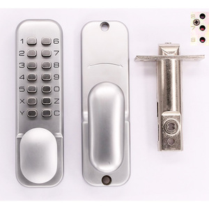 Cơ khí hình ống Pin Keyless mã kỹ thuật số <span class=keywords><strong>push</strong></span> button <span class=keywords><strong>Lock</strong></span> cho cửa - Product Image 4