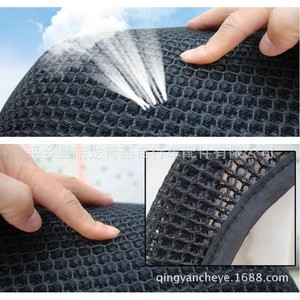 Funda para asiento de vehículo eléctrico, pieza de repuesto trasera transpirable 3D negra para scooter - Product Image 3