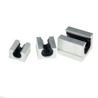 Kit de rails linéaires CNC, 2 pièces, SBR20 longueur 800mm + 4 pièces SBR25LUU, bloc de roulement métallique pour Machines automatiques