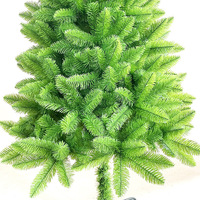 Arbre de Noël en PVC de 6 pieds à prix réduit, pour une utilisation en intérieur, vert, forme unique et mignonne, décoration de Noël amusante pour enfants