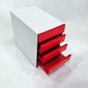 Tùy chỉnh thép không gỉ nhôm uốn kim loại dập ngân hàng điện hộp lưu trữ Anodized tấm kim loại chế tạo - Product Image 3