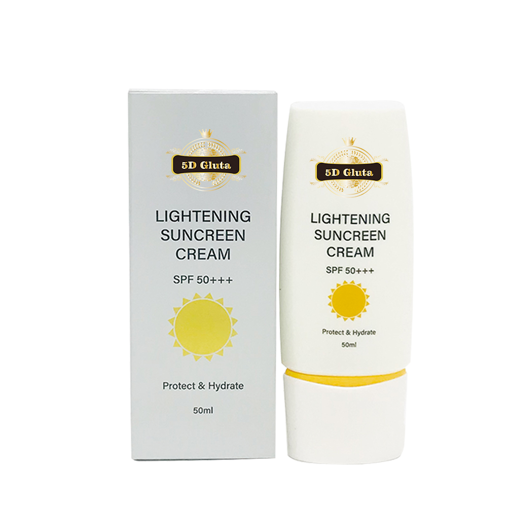 Crema solare SPF +++ 50 crema schiarente fotocamera UV protezione solare per il corpo UVA + UVB lozione solare protezione solare abbronzatura