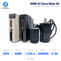 Ensemble de moteurs servo AC 400W 220V avec communication RS485, haute précision, faible bruit, modèle spécial industriel, moteur pas à pas hybride IP65