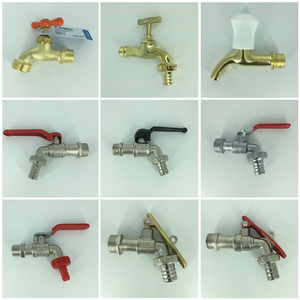 1/2น้ำพวยไทยสำหรับสระน้ำระบายความร้อนเดี่ยวเปิดอย่างรวดเร็วก๊อกน้ำขนาดเล็กทำจากทองแดงทั้งหมดเข้าก๊อกติดผนัง - Product Image 2