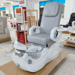 Sillón de Pedicura Eléctrico Europeo de Lujo con Logotipo Personalizable para Masaje Corporal y Manicura, Estilo Moderno para Salón de Belleza - Product Image 4