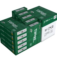 Alta calidad OEM 70GSM 75GSM 80GSM 100% pulpa A4 papel copiadora 500 hojas/resma-5 resmas/caja papel de oficina