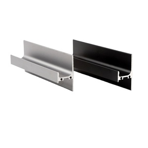 Practical Best Seller GQK Sells Well Aluminum G Handle Gold Silver Pull Handles <b>for</b> Kitchen Cabinets Wardrobe Doors Handle - Product Image 1