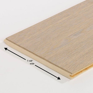 Meilleur Prix 12 mm Super Brillant Grain de Bois de Chêne Revêtement de Sol en Liège Imperméable dans le Jardin - Product Image 1