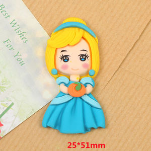 Yiwu Wintop nuovo arrivo colorato grande ragazza principessa Design piatto resina personaggio <span class=keywords><strong>figura</strong></span> per custodia del telefono portachiavi - Product Image 4