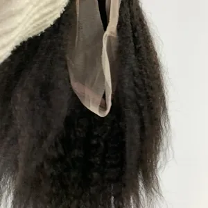 LUFA102 kinky straight 8 10 12 14 16 18 20 22 24 26 28 30 inch full lace wigs for braiding and full lace afro wig