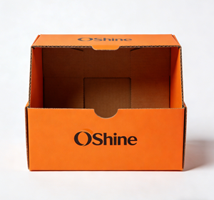 Cajas de Envío de Cartón Corrugado Marrón Reciclado Ecológicas, con Logotipo Personalizado, Impresión a Cuatro Colores, Laminado Mate, para Regalos - Product Image 1