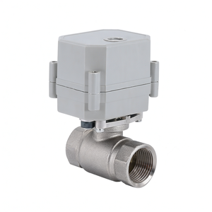 COVNA Vente de liquidation B2B Réduction tarifaire 2 voies 12V DC 2PC Mini vanne à bille motorisée automatique en laiton - Product Image 1