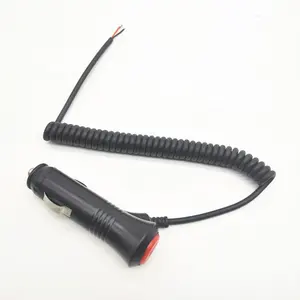 12V Cigarette Lighter plug to SAE 2 Pin Extension Cable 12v car cigarette lighter power cable