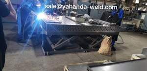 Mesa de Soldadura 3D con Elevador de Tijera Hidráulico para Cambiar Fácilmente la Altura de Trabajo de los <span class=keywords><strong>Trabajadores</strong></span> - Product Image 5