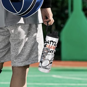 20oz 25 Pack Insulated Water <b>Bottle</b> with Spout Lid, Sublimation Kids Water <b>Bottle</b> Blanks,Wide Mouth Sport <b>Bottle</b> Canteen - Product Image 5