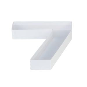 Caja de cartón con forma de número para dulces, caramelos de goma, gelatina y relleno de chocolate - Product Image 5