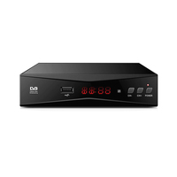 Décodeur TV numérique TNT DVB-T2 avec antenne gratuite, H.264 H.265, avec YouTube et TikTok
