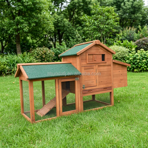 SDC009 SHUNDA Moderno Lussuoso Kit Pollaio Ecologico per Interni ed Esterni con Stampa Fantasia in Legno per Quaglie Tacchini e Altri Animali Domestici da Fattoria - Product Image 2