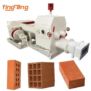 Professional Equipment Full Automatic Vacuum Mud Machine Clay Brick Making Machine