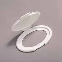 Emballage de bouteilles de lingettes humides en plastique avec couvercle à clapet anti-poussière et languette de traction, couvercle pour lingettes humides en PP et nitrile