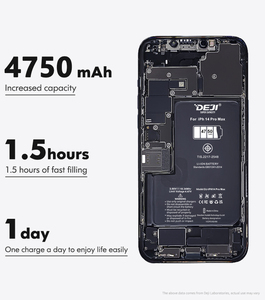 <span class=keywords><strong>แบ</strong></span><span class=keywords><strong>ต</strong></span>เตอรี่ DEJI Digitale สำหรับ <span class=keywords><strong>iPhone</strong></span> <span class=keywords><strong>14</strong></span> <span class=keywords><strong>Pro</strong></span> Max - Product Image 4