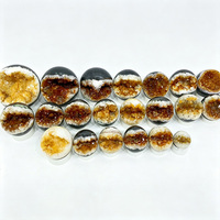 Vente en gros de sphères de citrine géode naturelles polies de haute qualité pour la décoration de la maison et les cadeaux