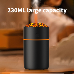 <strong>Mini</strong> Volcano Air Humidifier USB Portable Car Fragrance <strong>Diffuser</strong> Cool Mist Maker with Night <strong>Light</strong> for Desktop Office - Product Image 4