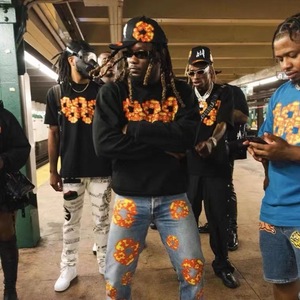 SET IT 合作专辑 Digital Flame <span class=keywords><strong>Kapok</strong></span> 印花冬季防起球连帽男女通用街头服饰潮流卫衣 Urban Vitos - Product Image 1