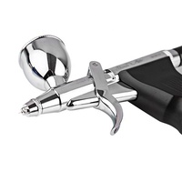 Vente en gros de kits d'aérographe BT-166A pistolets pulvérisateurs à 3 tasses avec alimentation par gravité outils professionnels prix réduits pour les acheteurs en gros