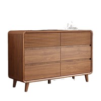 Armoire de rangement moderne en bois pour salon d'hôtel avec 5+ tiroirs, design gain de place pour chambre à coucher et rangement d'objets de petite taille