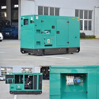 Générateur diesel Cummins Silent Style Enclosure 80 kVA 64 kW, générateurs de haute qualité 80 kVA, générateur de banque d'alimentation diesel, prix