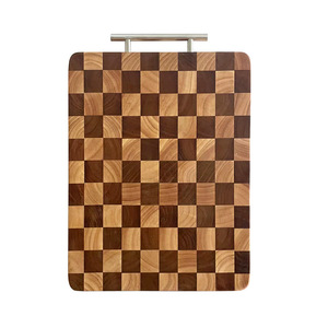 Tabla de Cortar de <span class=keywords><strong>Madera</strong></span> de Caucho Natural Antibacteriana con Acabado Orgánico <span class=keywords><strong>para</strong></span> Uso en Restaurantes, Tabla de Cortar de <span class=keywords><strong>Madera</strong></span> Maciza <span class=keywords><strong>para</strong></span> Cocina - Product Image 4