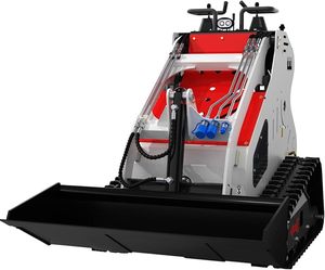 FREE SHIPPING !!! <b>Small</b> Cheap Skid Steer diesel Loader Crawler Wheel Mini Skid Steer Loader with Bucket Different Attachment - Product Image 1