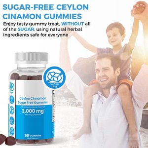 OEM senza zucchero Ceylon cannella Gummies cromo e sodio citrato Nootropics integratore sanitario per la salute del cervello - Product Image 6