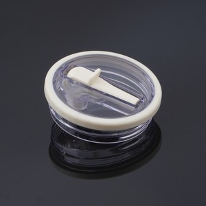 Vaso blanco cremoso blanco 40oz Reemplace la tapa de paja plegable y la paja de plástico American 100% Crema a prueba de fugas stock al por mayor - Product Image 1