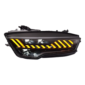 Faros Delanteros Modificados para <span class=keywords><strong>Audi</strong></span> A7, Estilo RS7, Ensamblaje 2011-2018, Luces LED DRL, Accesorios para Automóviles, Plug and Play - Product Image 2