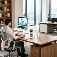 Support pour ordinateur portable en aluminium réglable, pliable, ergonomique, pour MacBook, ordinateur portable