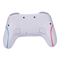 Manette de jeu sans fil BT avec double moteur de vibration et lumières LED, boutons programmables, compatible avec Lite/Pro