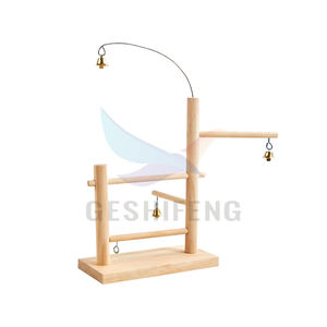 حامل ببغاء تفاعلي ، حقل تدريب الببغاء المصمت ، سلالم عض وتسلق ، لوازم - Product Image 3