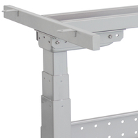 Bureau électrique à double moteur, ergonomique, réglable en hauteur, moderne, extensible, pour utilisation au bureau et avec ordinateur