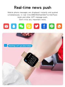 Reloj Inteligente de Moda, Monitor de Actividad Física, Resistente al Agua, Compatible con Android, Reloj Inteligente con Bluetooth - Product Image 4
