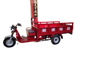 Tricycle <span class=keywords><strong>cargo</strong></span> électrique haute puissance 2000W 60V à 3 roues, carrosserie ouverte, capacité 750kg, autonomie 30-50km/h, longue portée, capacité de montée 25° - Product Image 2