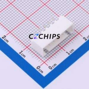 ZX-HA2.54-6PZZ Wire-to-Board Pin Header Through hole Component (THT),P=2.54mm Connector 1x6P 2.5mm Through Hole XHB - Product Image 1