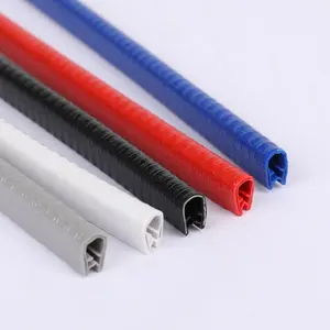 Kunden spezifisches PVC/EPDM U-Profil blech langlebig Gummi PVC Schutz Autotür U-Form Kanal kanten verkleidung Dichtung streifen