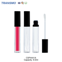 Tubes de brillant à lèvres 10 ml, contenants pour huile à lèvres, emballage de rouge à lèvres liquide, contenants vides écologiques pour brillant à lèvres avec étiquettes