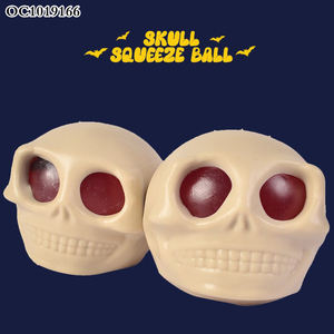 Drôle blague <span class=keywords><strong>moche</strong></span> tête de crâne doux squeeze jouets balle anti-stress ensemble pour les enfants - Product Image 2