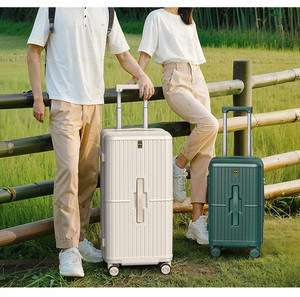 Baule MGB portabagagli <span class=keywords><strong>grande</strong></span> <span class=keywords><strong>valigia</strong></span> 20 26 <span class=keywords><strong>da</strong></span> 30 pollici con ruote Spinner controllate leggero Carry on Hardshell con serratura Tsa - Product Image 4