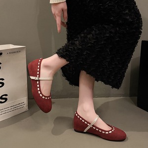 Zapatos Mary Jane para mujer, nuevo estilo, diseño de un solo botón, versátiles, aptos para todas las ocasiones, estilo ballet. - Product Image 4