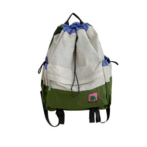 Sac à dos unisexe léger en nylon imperméable avec fermeture éclair, nouvelle collection printemps/automne, idéal pour l'école, les activités de plein air et les voyages (vente en gros) - Product Image 6